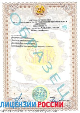 Образец сертификата соответствия (приложение) Черноголовка Сертификат ISO 14001